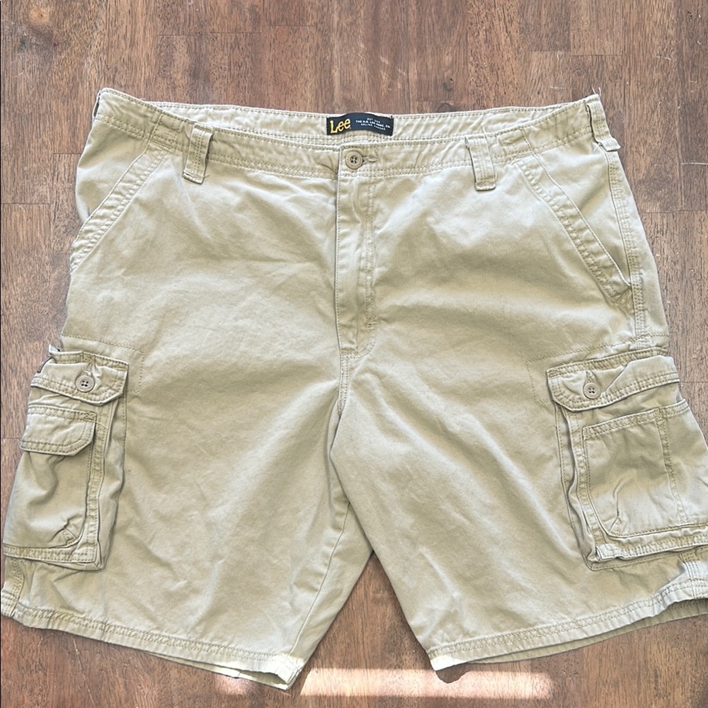 Lee Men's khaki Cargo Shorts